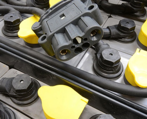 levensduur heftruck accu verlengen door juiste laadstroom